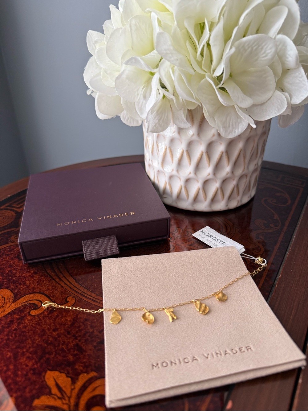MONICA VINADER FRAGMENTS, ASYMMETRIC CHARM BRACELET